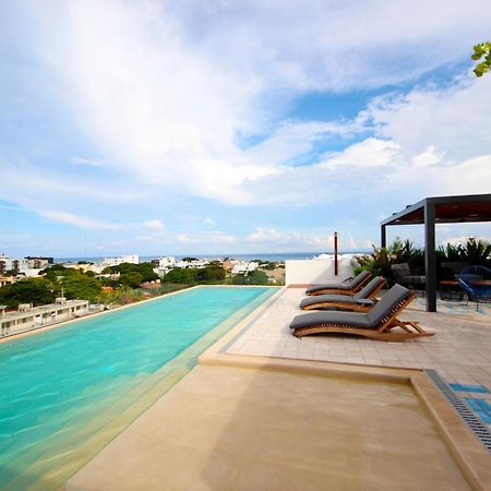 Apartment Near The Beach, Rooftop, Pool, Sea View. Playa del Carmen Exterior photo