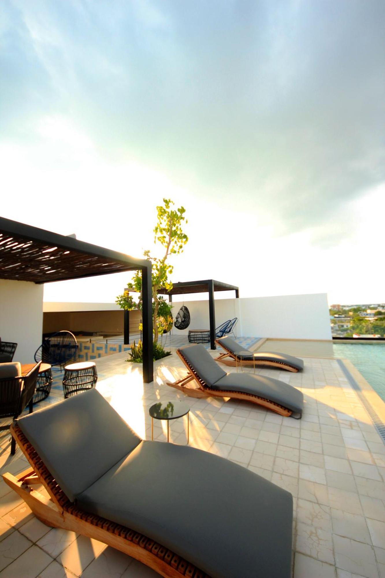 Apartment Near The Beach, Rooftop, Pool, Sea View. Playa del Carmen Exterior photo